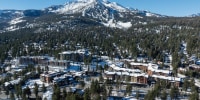 A view of Mammoth Lakes