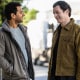 Karan Soni as Naveen Gavaskar and Jonathan Groff as Jay Kurundkar in "A Nice Indian Boy."