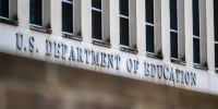 The Department of Education building in Washington, DC, March 24, 2025.