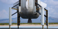 Blue Origin's spacecraft.