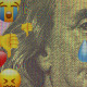 Up-close shot of Benjamin Franklin's face from a one hunred dollar bill. On the left are angry, sad, broken heart, and thumbs down emojis. A tear emoji is below Franklin's eye.