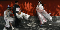 Image: TOPSHOT-CHINA-CLIMATE-WEATHER