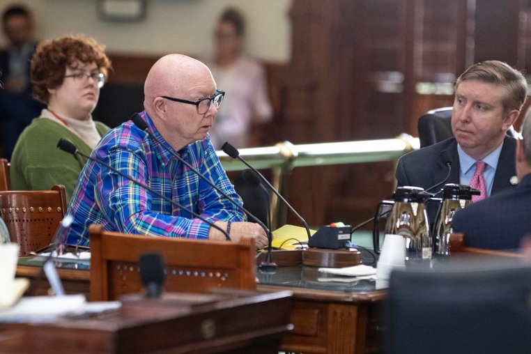 Tim Leggett testifies