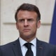 France's President Emmanuel Macron speaks at the Elysee Presidential Palace in Paris on March 28, 2025.