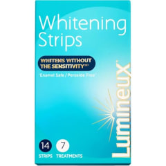 Lumineux Teeth Whitening Strips 7 Treatments - Enamel Safe - Whitening Without The Sensitivity - Dentist Formulated &amp; Certified Non-Toxic