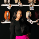 Chasity Monroe inside Pink Noire, her hair and beauty supply store in Memphis, Tenn., on April 16, 2025.